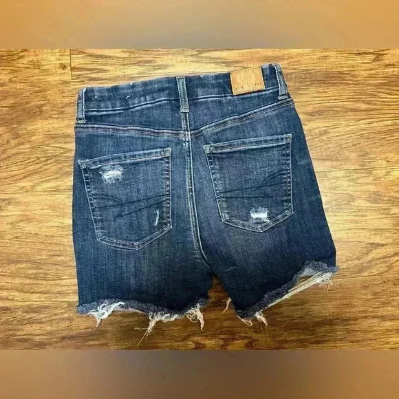 American Eagle Next Level Stretch Curvy Hi-Rise Shortie Size 2 - Picture 2 of 9